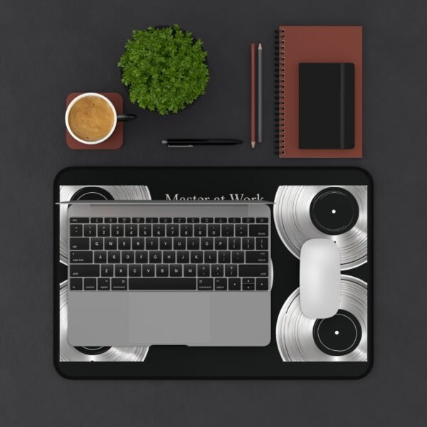 Music-Themed Desk Mat - "Master at Work" - Image 3
