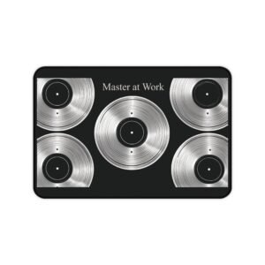 Music-Themed Desk Mat - "Master at Work"