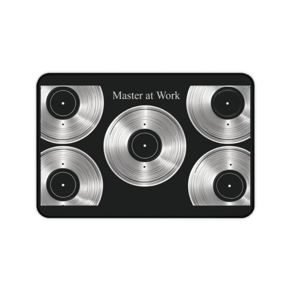 Music-Themed Desk Mat - "Master at Work"